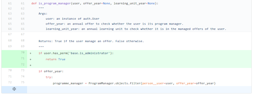 Flagrant of outdated code documentation